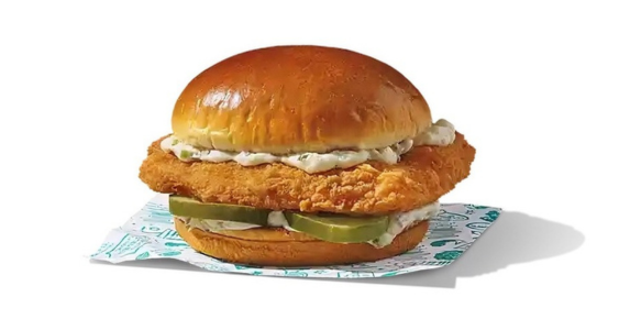 Cajun Flounder Sandwich