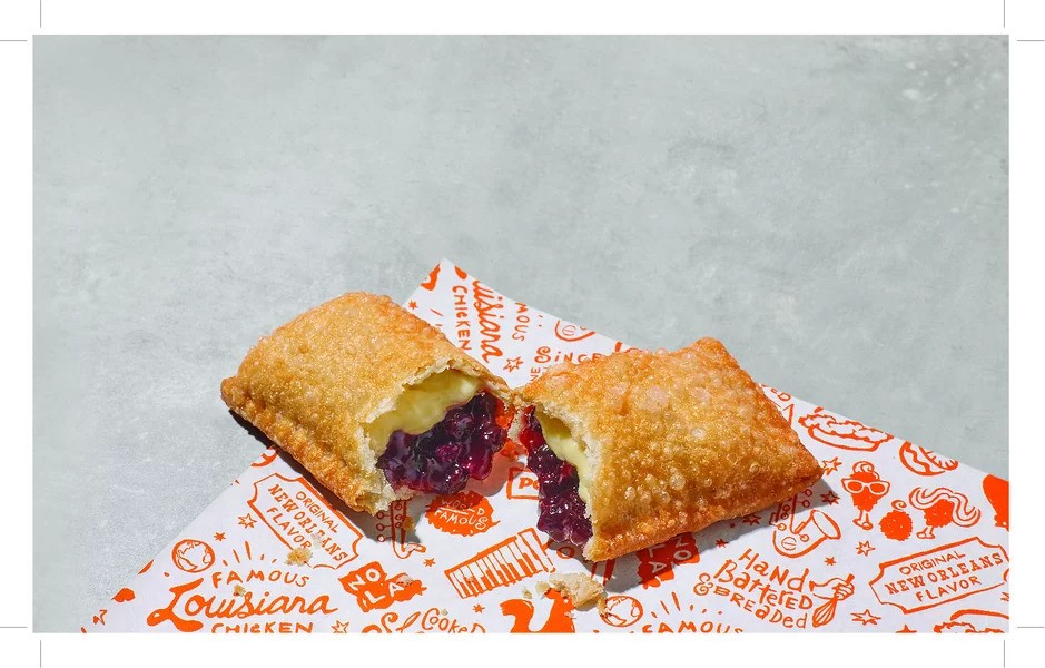 Blueberry Lemon Cream Cheese Fried Pie